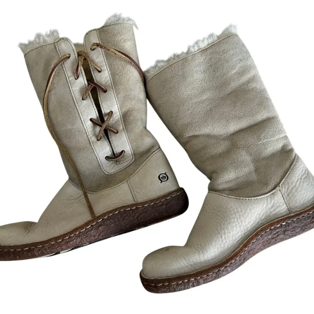 Born shearing suede